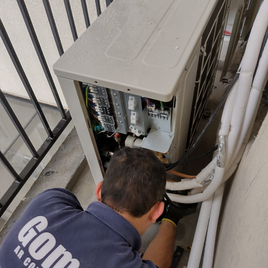 Manutenção de ar-condicionado em Curitiba